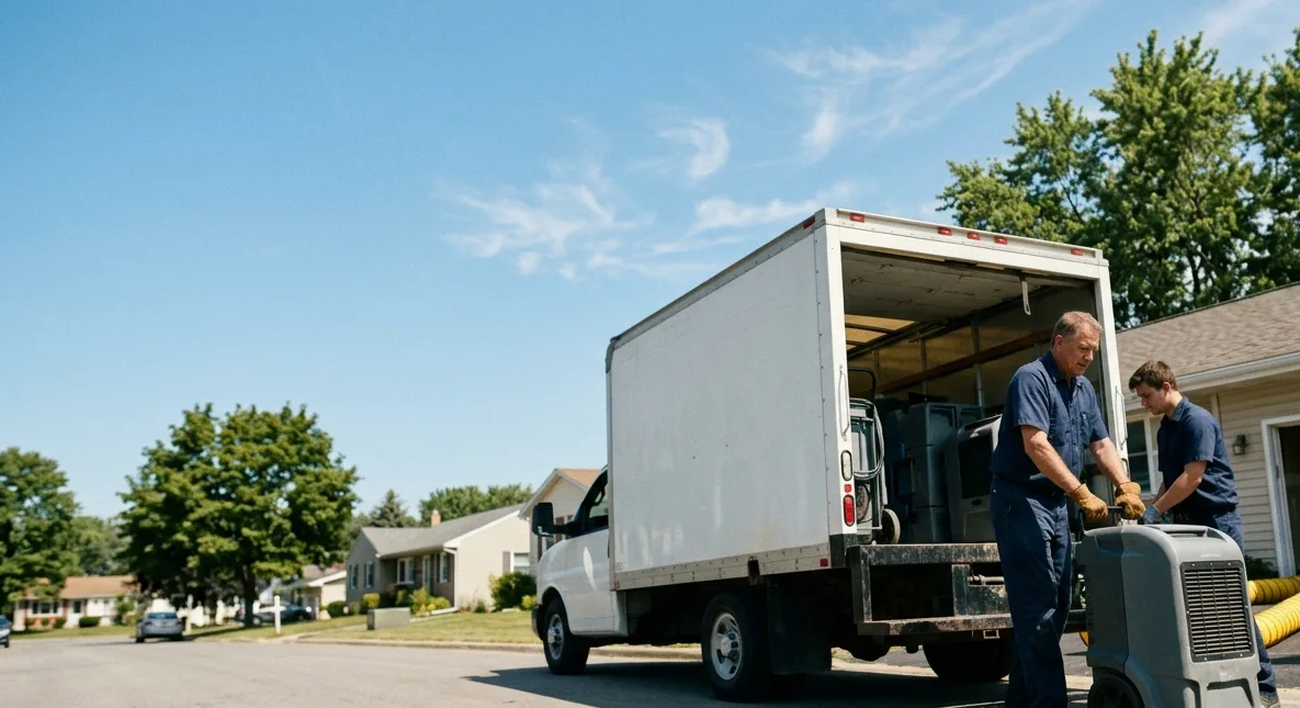 Water Damage Cleanup in Struthers, OH near me